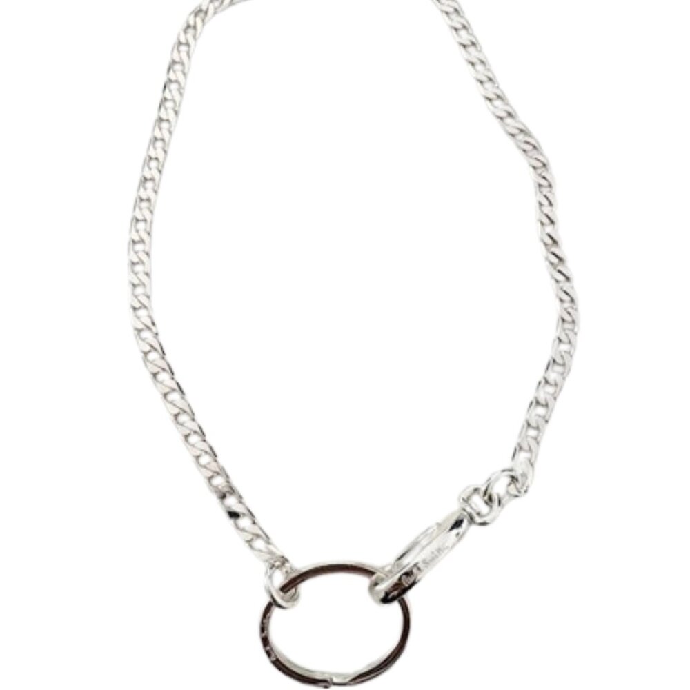 Paul Smith Men's Silver Chain Necklace 18"
